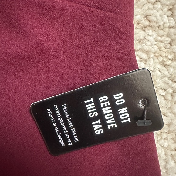 NWT Express Crew Neck Cap Sleeve Back Zipper Midi Sheath Dress size M (327) - Picture 6 of 12